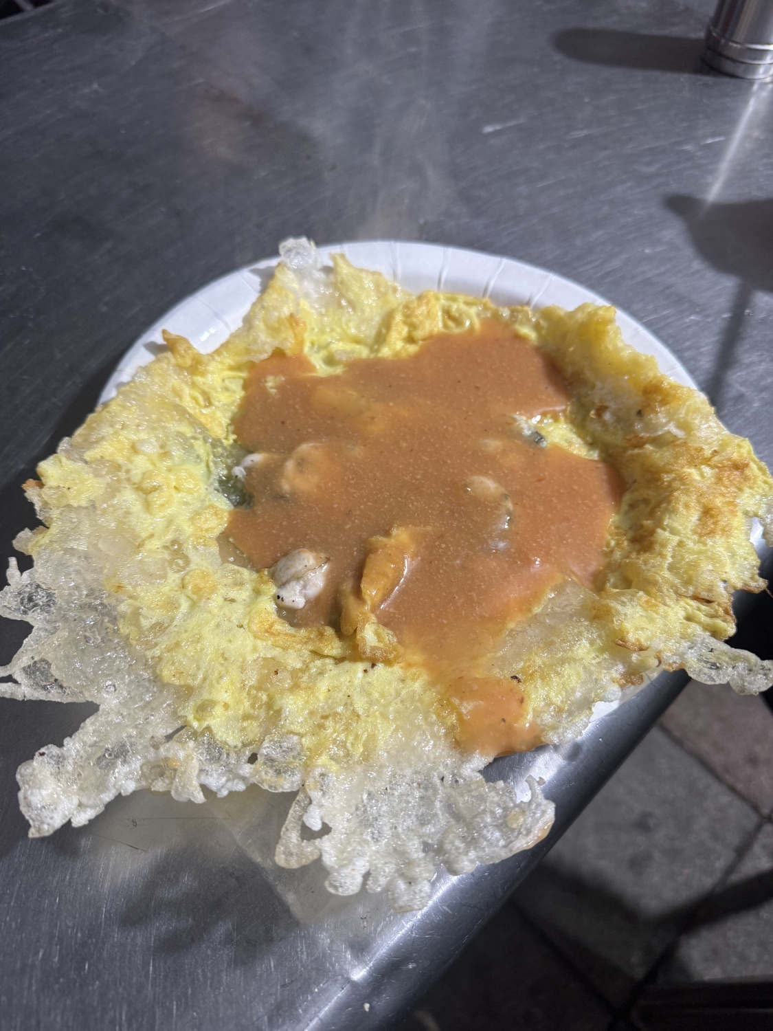 廣州街夜市香脆蚵仔煎