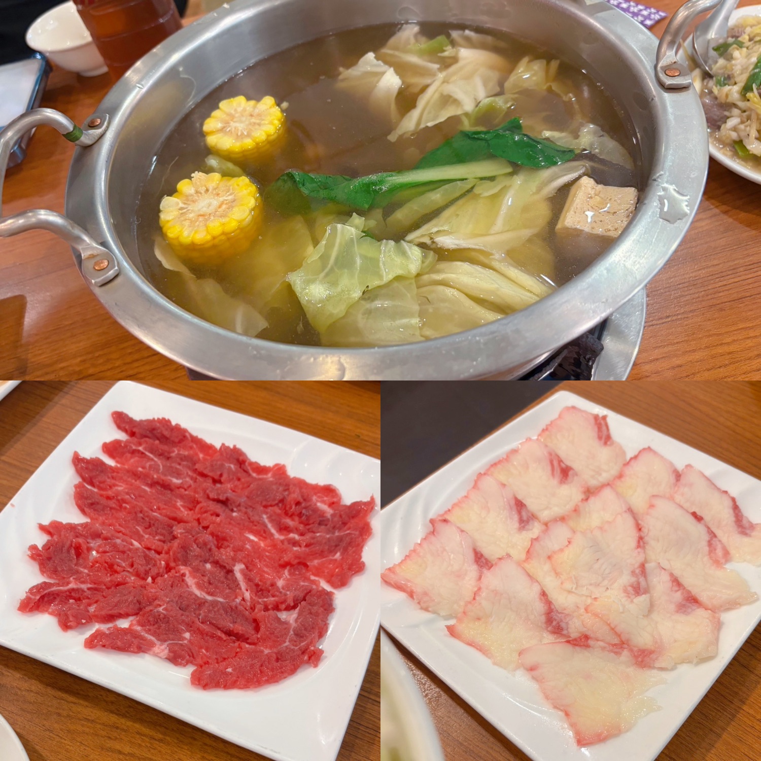 牛鍋涮牛肉