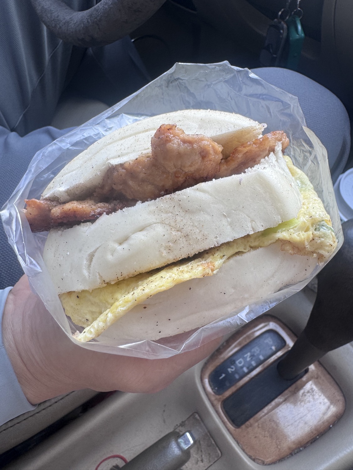 無名早餐店肉排饅頭蛋