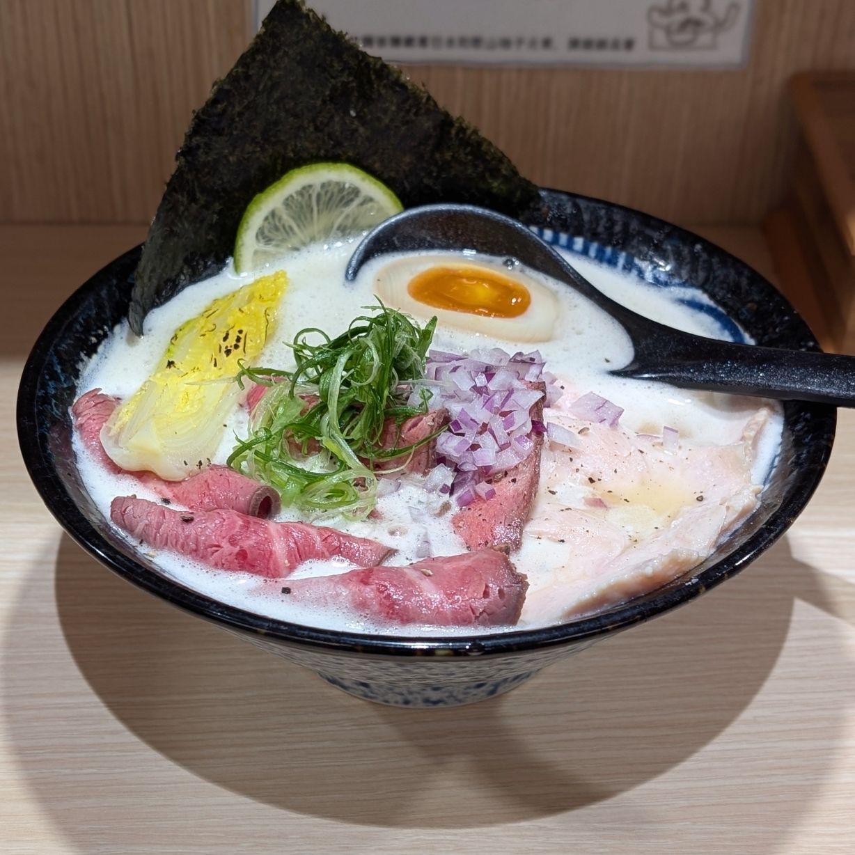 牛と柚ラーメン（IG公告店休訊息）