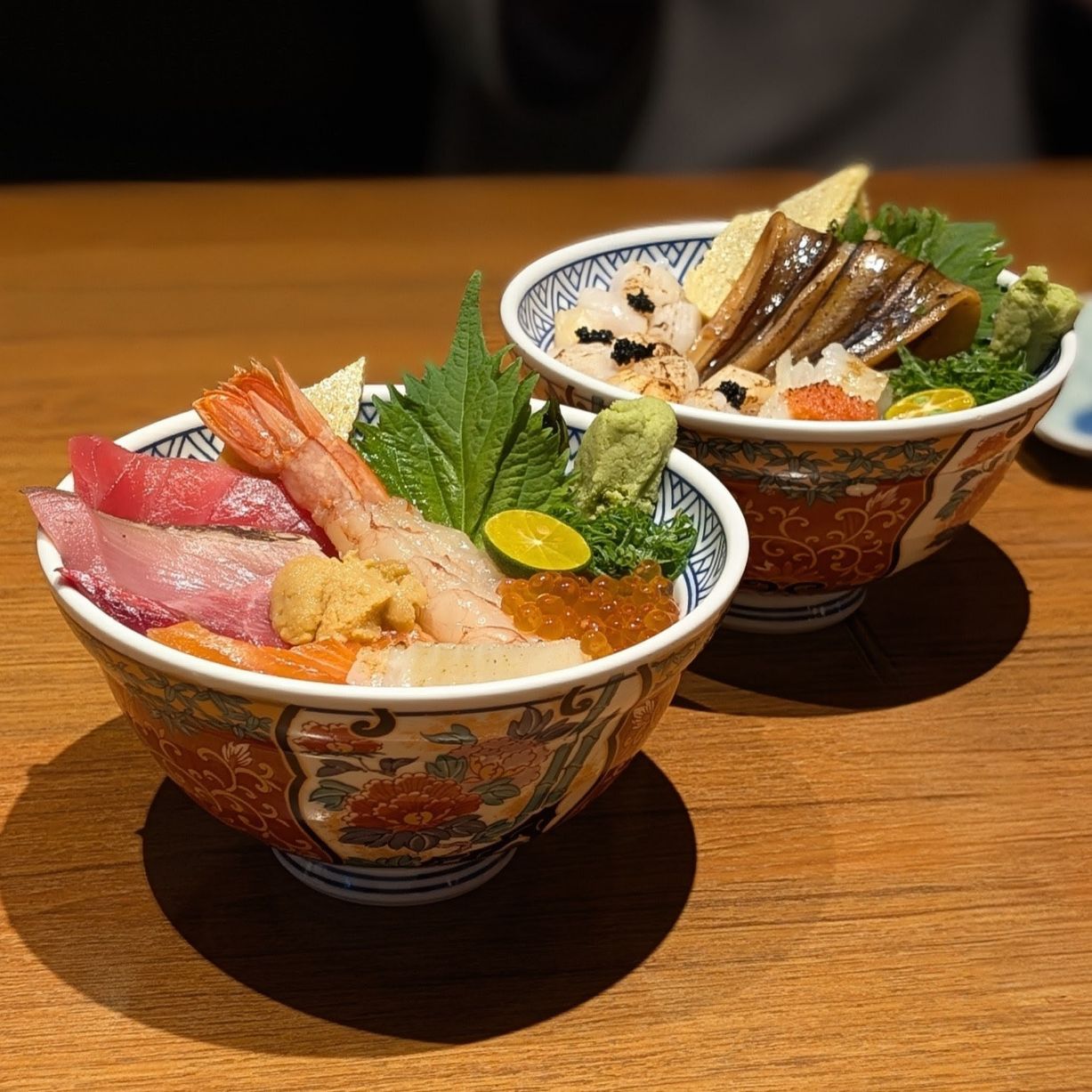 坐著做。海鮮丼飯專門店