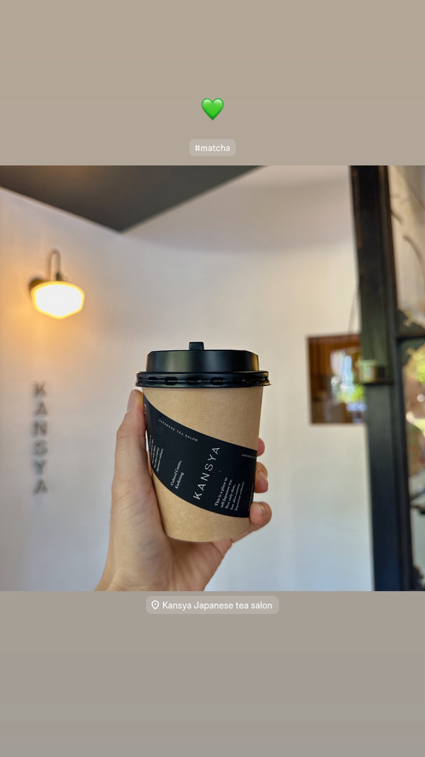 KANSYA Japanese tea salon 日本茶專門店