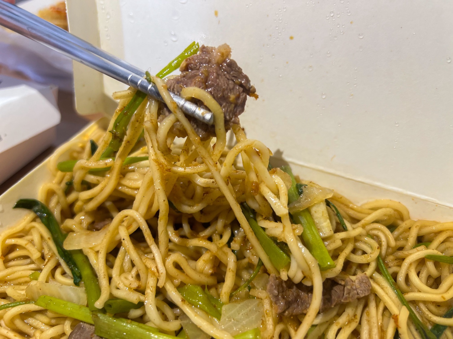 菜市場上羊肉(炒麵/炒飯)