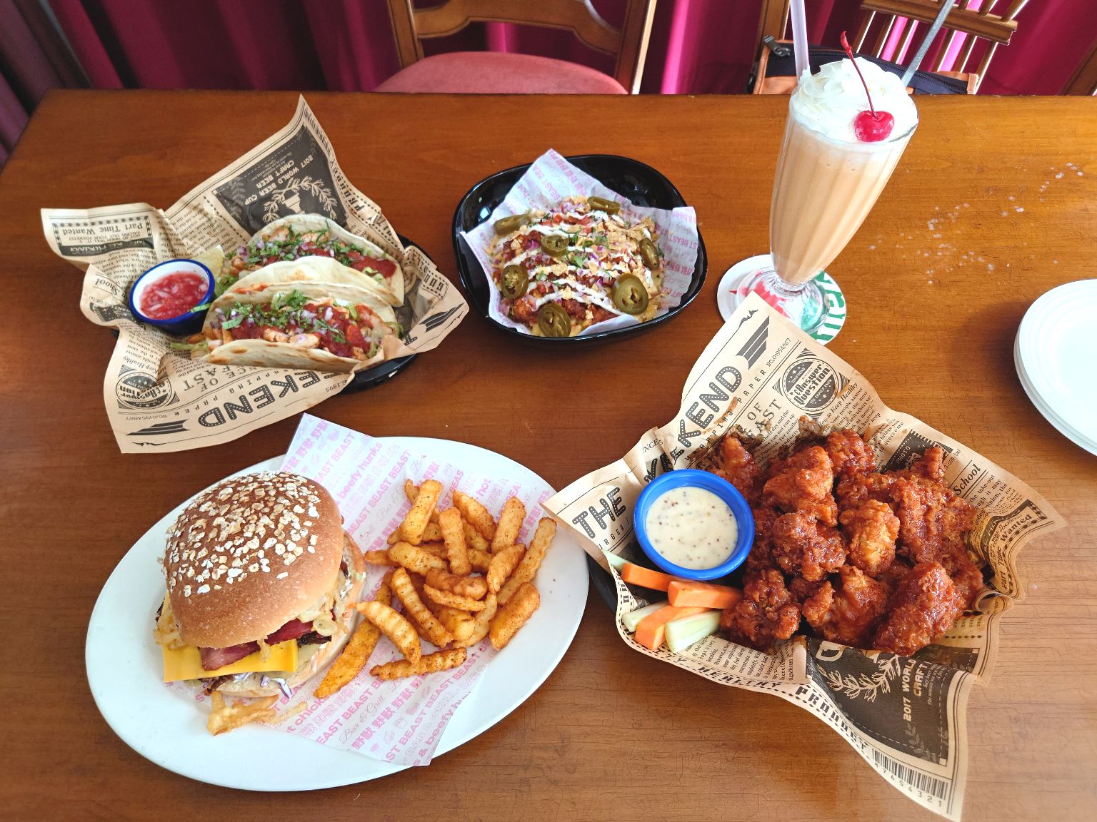 MENU美食誌| Beast bar&Grill野獸美式餐廳