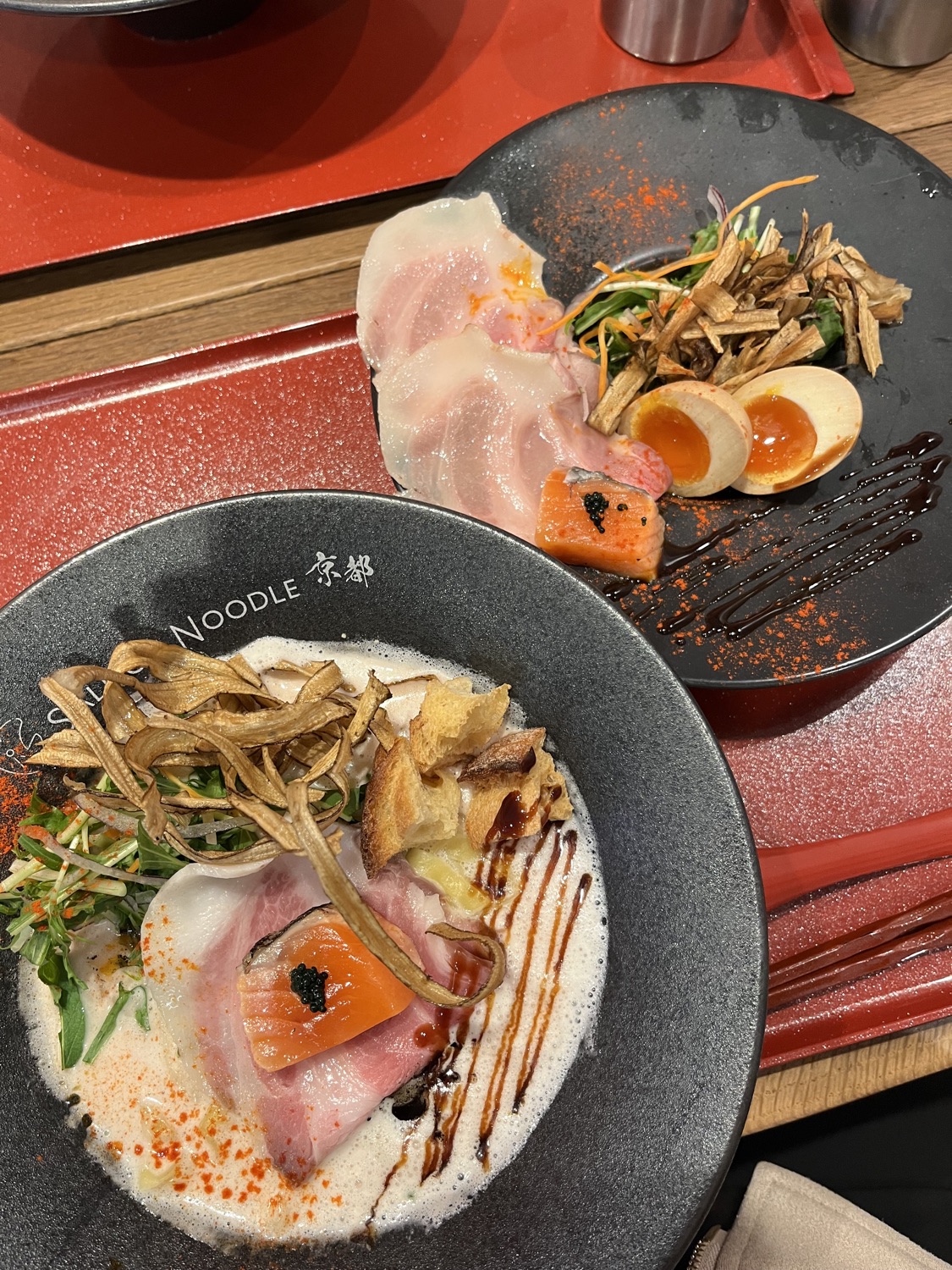 Salmon Noodle Kyoto